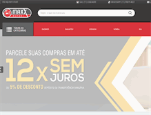 Tablet Screenshot of maxxmotors.com.br